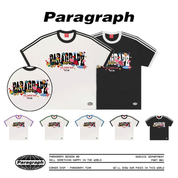 23SS Smile Happy Ringer Tee No.015